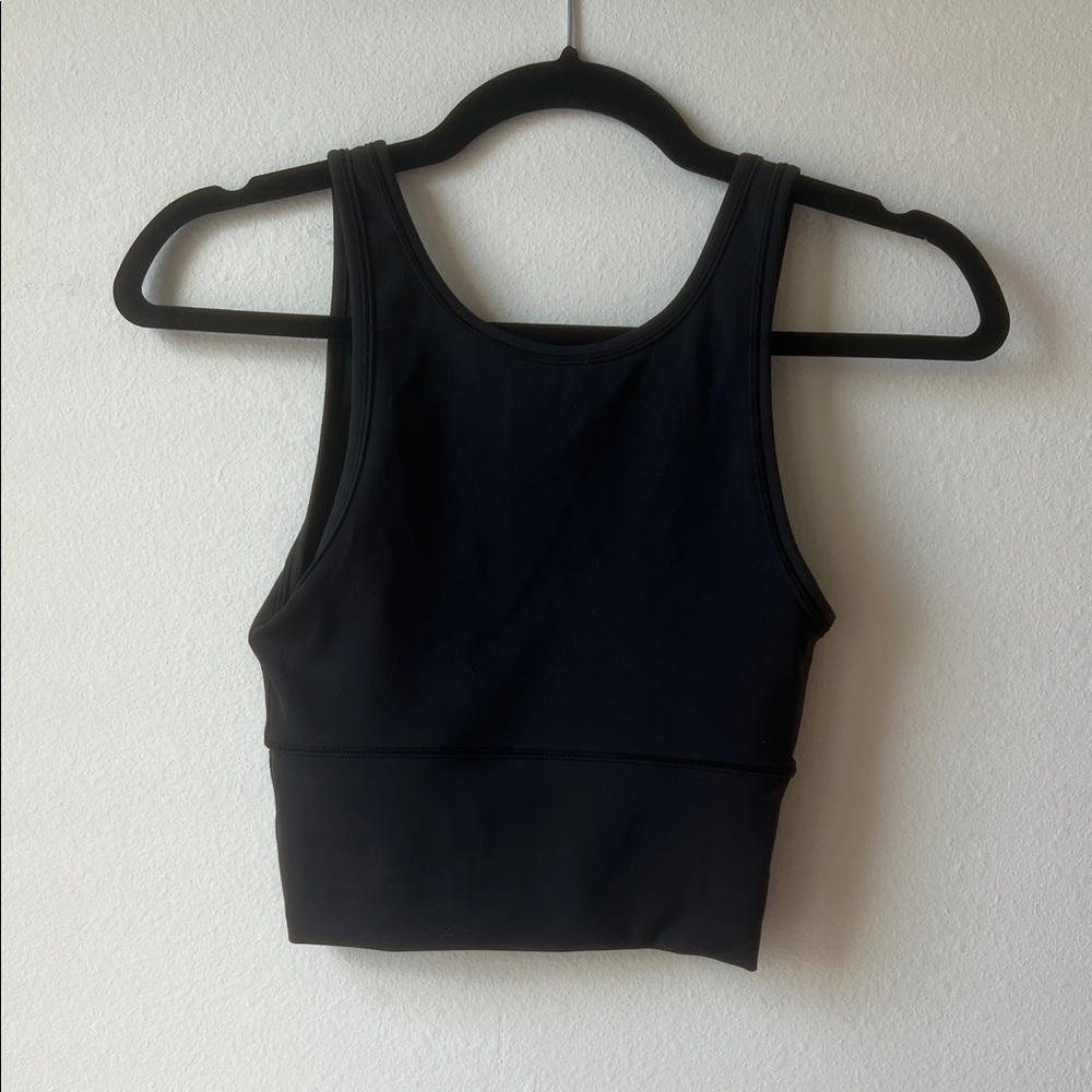 lululemon athletica Black Crop Top